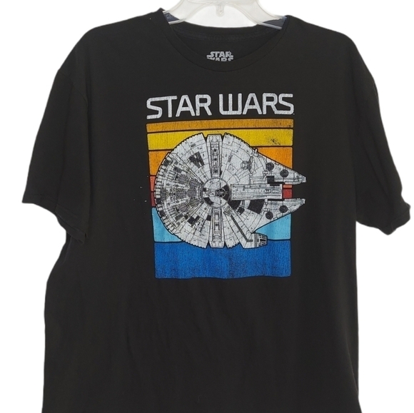 Star Wars Millennium Falcon T-Shirt Men’s Size XL - Picture 1 of 5